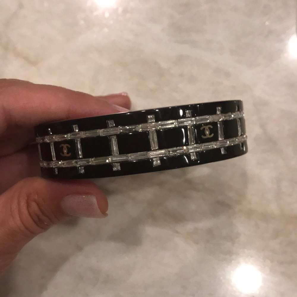 Chanel jeweled bangle
